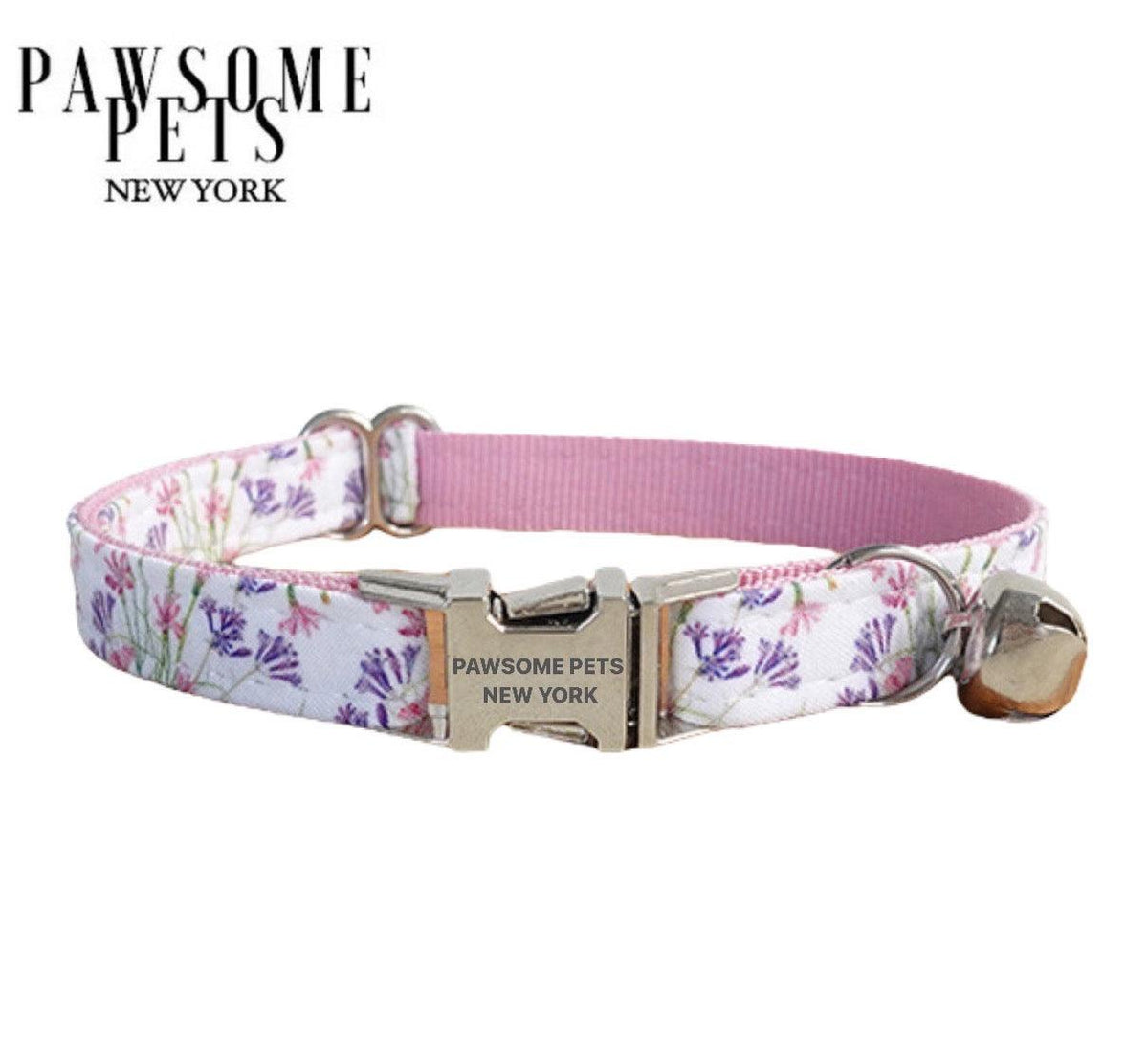 SMALL SIZE DOG & CAT COLLAR - PURPLE FAIRY-0
