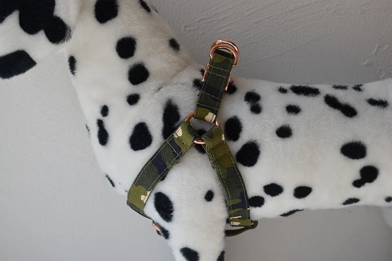 Petspuff Personalised Printed Dog Harness – Engraved ID Tag | 17 Designs, Small & Medium Dogs