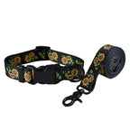 Petspuff Printed Nylon Dog Collar & Lead Set with Quick-Release Buckle – 15 Designs | S–XL