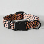 Petspuff Personalised Printed Nylon Dog Collar – Engraved Name Plate | 15 Designs, S–XL