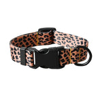 Petspuff Personalised Boho Print Nylon Dog Collar & Lead – Free Engraved Name Tag | S–XL
