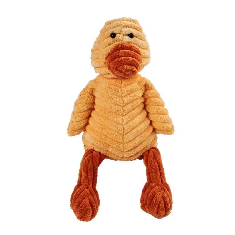 Petspuff Squeaky Plush Animal Dog Toy – Interactive Chew Toy for Puppies, Small & Large Dogs | 18 Designs - Petspuff