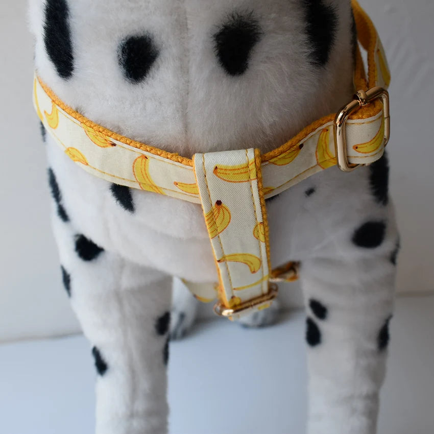 Petspuff Personalised Printed Dog Harness – Engraved ID Tag | 17 Designs, Small & Medium Dogs