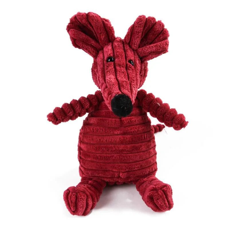 Petspuff Squeaky Plush Animal Dog Toy – Interactive Chew Toy for Puppies, Small & Large Dogs | 18 Designs - Petspuff
