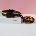 Petspuff Braided Rope Dog Collar & Lead Set – Training & Walking Lead for Small & Medium Dogs | S–XL
