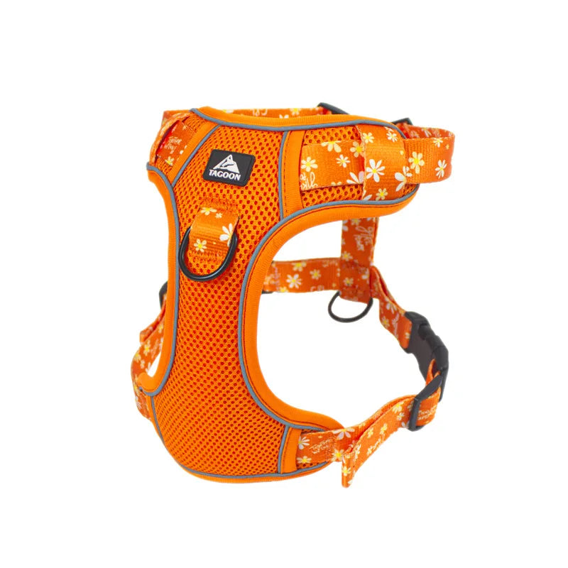 Petspuff Daisy Reflective No-Pull Dog Harness – Padded Vest Harness | Medium & Large Dogs