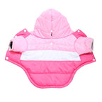 Petspuff Hooded Padded Dog Jacket – Warm Winter Coat with Lead Hole | Small & Medium Dogs