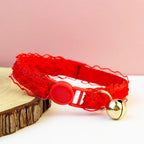 Petspuff Lace Cat Collar with Breakaway Safety Buckle – Anti-Choke | 5 Colours