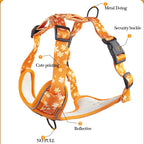Petspuff Daisy Reflective No-Pull Dog Harness – Padded Vest Harness | Medium & Large Dogs