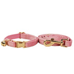 Petspuff Personalised Bow Cat Collar & Lead with Bell – Engraved ID Tag | 7 Colours