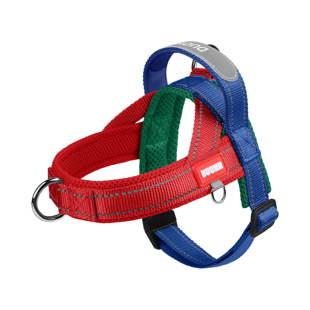 Petspuff Two-Tone Saddle Dog Harness – Reflective Padded Harness | Small to Large Dogs
