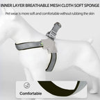 Petspuff Adjustable Hiking Dog Harness – Reflective Breathable Chest Strap | Small to Large Dogs