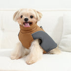 Petspuff Reflective Hiking Dog Jacket – Windproof Fleece Coat with D-Ring | Small & Medium Dogs