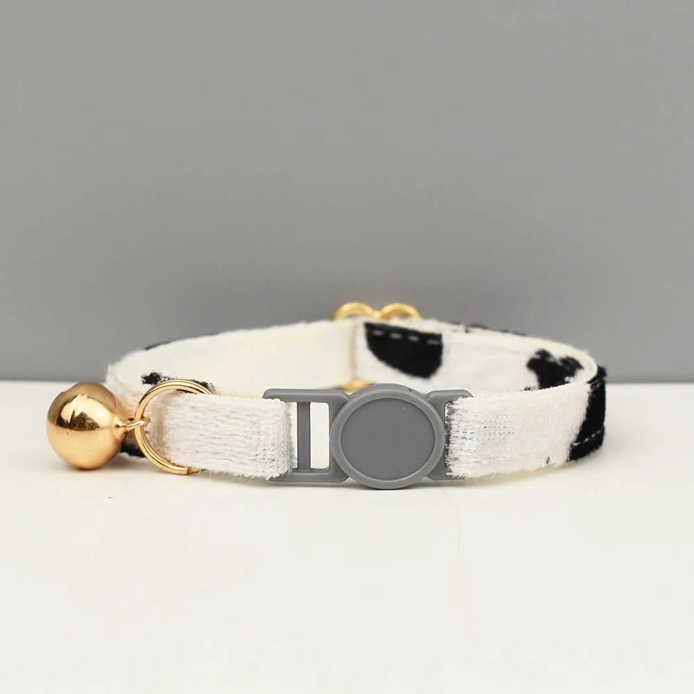 Petspuff Personalised Cat Collar with Bow & Safety Buckle – Engraved Name Tag | Soft Kitten Collar