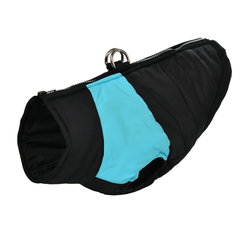 Petspuff Waterproof Dog Coat Vest – Fleece-Lined Winter Jacket with D-Ring | Small to Extra-Large Dogs