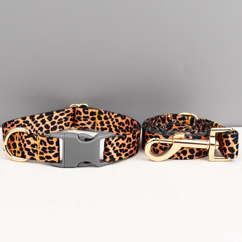 Petspuff Safety Buckle Webbing Dog Collar & Lead Set – 5 Colours for Small to Large Dogs