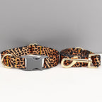 Petspuff Safety Buckle Webbing Dog Collar & Lead Set – 5 Colours for Small to Large Dogs