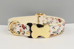 Petspuff Personalised Dog Collar with Engraved Bone Nameplate – Anti-Lost ID Collar | 14 Designs - Petspuff
