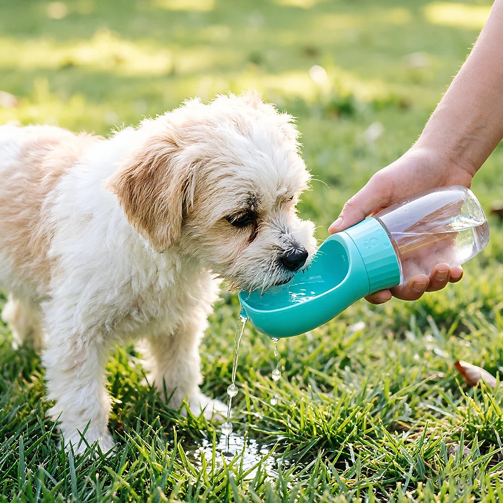 Petspuff Leakproof Dog Water Bottle 300ml / 500ml – BPA-Free Travel Drinker | Dogs & Cats