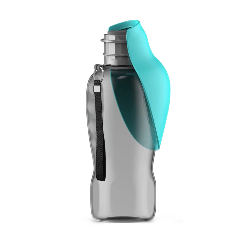 Petspuff 800ml Foldable Dog Water Bottle – Leakproof Travel Drinker | Medium & Large Dogs