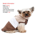 Petspuff Fleece-Lined Dog Vest with D-Ring – Warm Winter Jacket | Small & Medium Dogs
