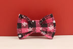 Petspuff Christmas Cat Collar with Bell & Bow – Festive Braided Kitten Collar | 2 Sizes