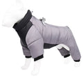 Petspuff Waterproof Padded Dog Jumpsuit – Warm Winter Coat with High Collar | Small & Medium Dogs