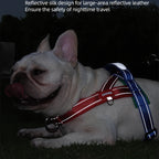 Petspuff Two-Tone Saddle Dog Harness – Reflective Padded Harness | Small to Large Dogs