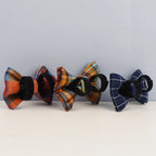 Petspuff Personalised Cat Collar with Bow Tie – Safety Buckle & Engraved Name Tag | 7 Designs - Petspuff