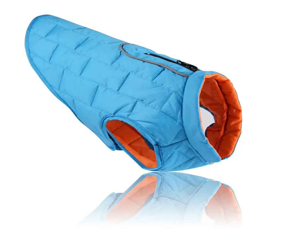 Petspuff Reversible Waterproof Quilted Dog Vest – Winter Puffer Jacket | Small & Medium Dogs