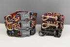 Petspuff Safety Buckle Webbing Dog Collar & Lead Set – 5 Colours for Small to Large Dogs
