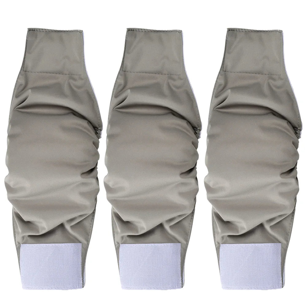 Petspuff Male Dog Nappies 3-Pack – Reusable Belly Band Wraps | Small & Medium Dogs
