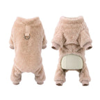 Petspuff Soft Fleece Dog Pyjamas – Warm Jumpsuit Overalls | Small Dogs & Cats