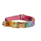 Petspuff Personalised Soft Cat Collar with Bow Tie – Safety Buckle & Engraved Name Tag | 8 Designs