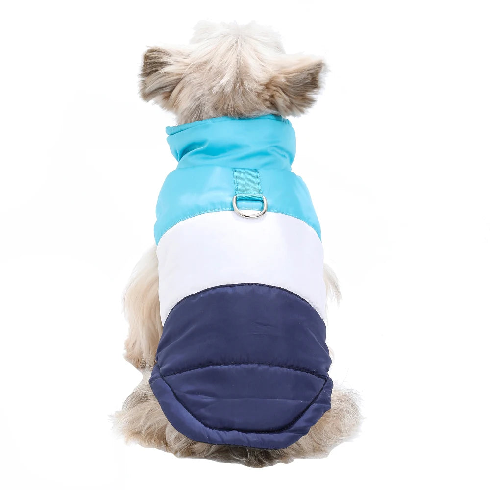 Petspuff Fleece-Lined Dog Vest with D-Ring – Warm Winter Jacket | Small & Medium Dogs