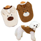 Petspuff Soft Velvet Fleece Dog Vest – Warm Winter Jumper | Small Dogs & Cats