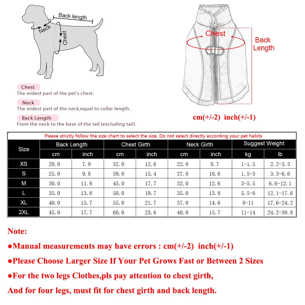 Petspuff Reflective Hiking Dog Jacket – Windproof Fleece Coat with D-Ring | Small & Medium Dogs