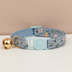 Petspuff Adjustable Cat Collar with Bow & Safety Buckle – Anti-Choke Kitten Collar | 12 Colours - Petspuff