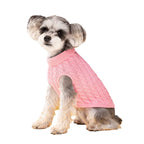 Petspuff Classic Turtleneck Knitted Dog Jumper – Warm Winter Sweater | Small Dogs & Cats