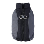 Petspuff Reflective Hiking Dog Jacket – Windproof Fleece Coat with D-Ring | Small & Medium Dogs