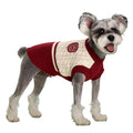 Petspuff College Style Knitted Dog Jumper – Warm Sweater Vest | Small & Medium Dogs and Cats