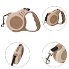 Petspuff Retractable Dog Lead 3m / 5m – One-Button Lock Extending Lead | Small & Medium Dogs