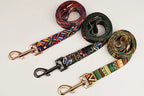 Petspuff Safety Buckle Webbing Dog Collar & Lead Set – 5 Colours for Small to Large Dogs