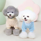 Petspuff Fleece Dog Jumpsuit Pyjamas – Warm Winter Onesie | Small & Medium Dogs