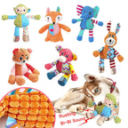 Petspuff Animal Squeaky Plush Dog Toy – Interactive Chew Toy | Dogs, Puppies & Cats
