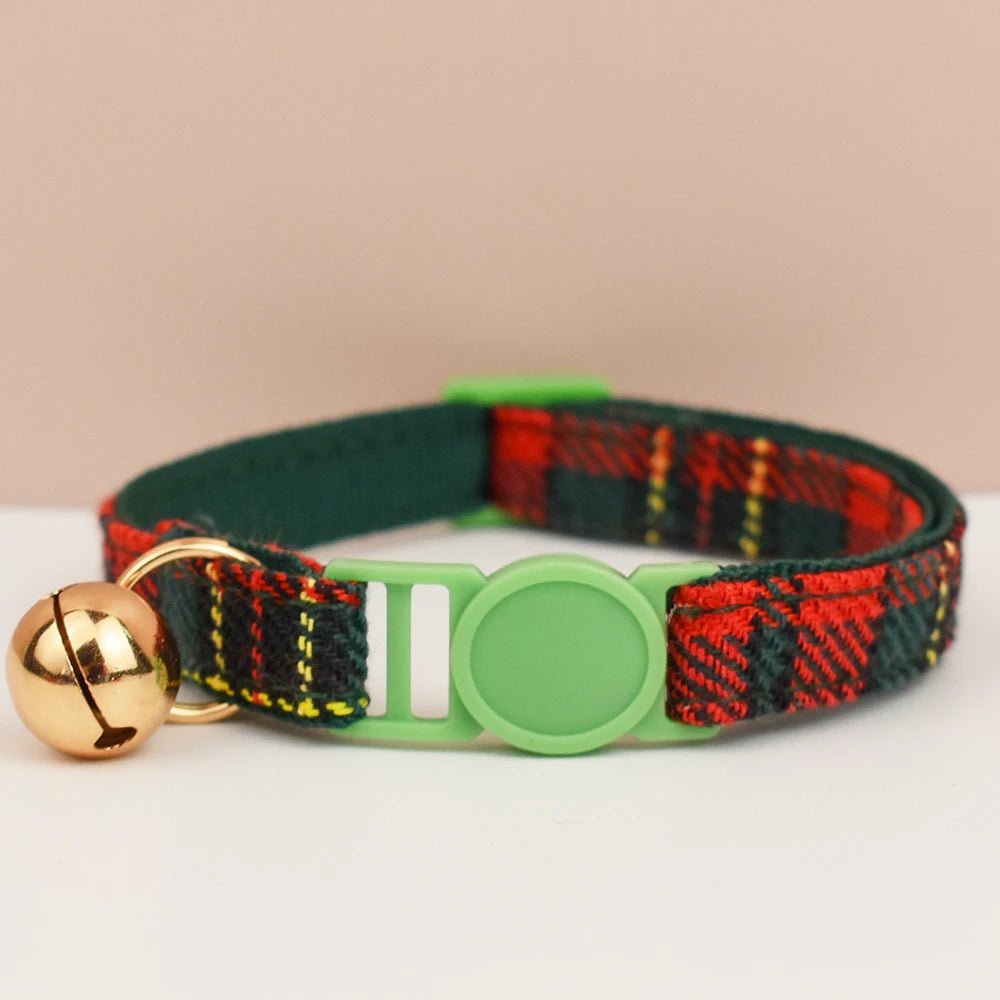 Petspuff Adjustable Cat Collar with Bow & Safety Buckle – Anti-Choke Kitten Collar | 12 Colours - Petspuff