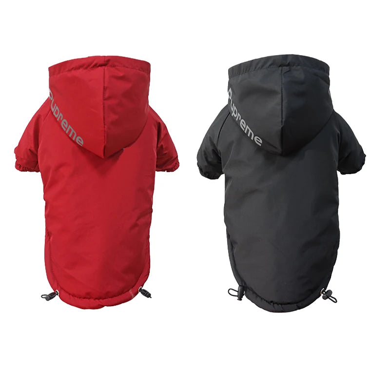 Petspuff Waterproof Reflective Dog Jacket – Fleece-Lined Winter Coat | Small & Medium Dogs
