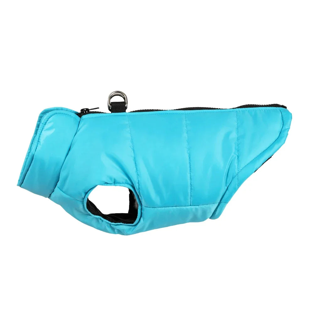 Petspuff Outdoor Camping Dog Jacket – Windproof Warm Coat with D-Ring | Small & Medium Dogs