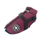 Petspuff Waterproof Dog Coat with Built-In Harness – Fleece-Lined Winter Jacket | Small to Extra Large Dogs