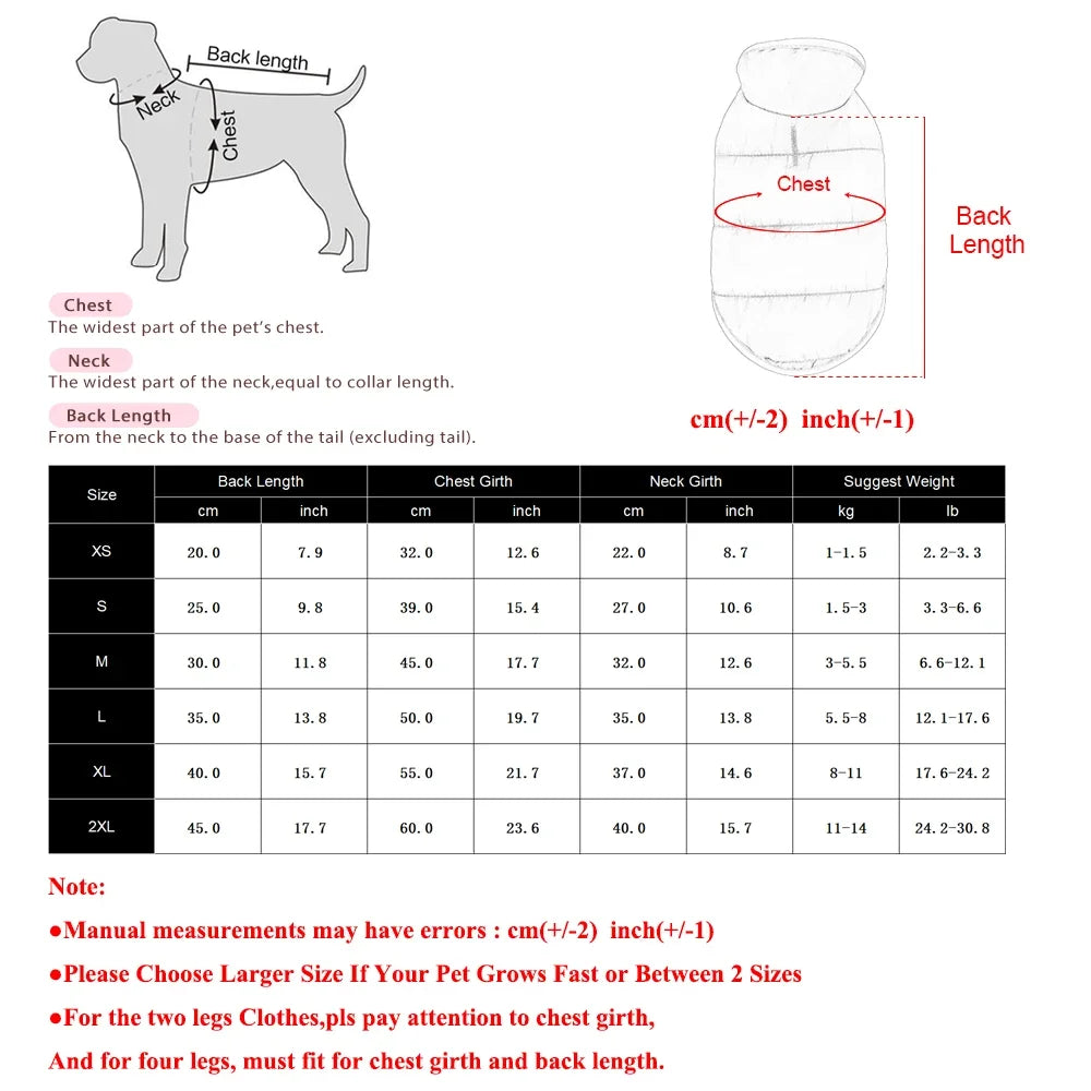 Petspuff Reflective Corduroy Dog Jacket – Fleece-Lined Winter Coat with Lead Hole | Small & Medium Dogs